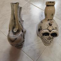 n.2 ceramica bong da collezione 