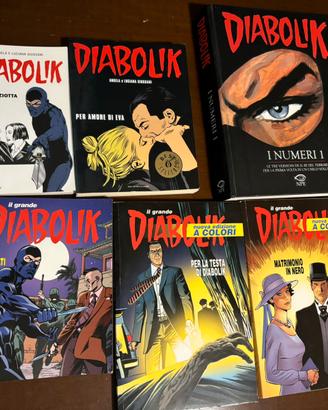 Collezione lotto Diabolik completa 35 pezzi