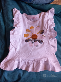 Tshirt bimba 7/8 anni otiginal ovs lotto stock