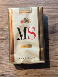 Sigarette MS sigillate anni 80