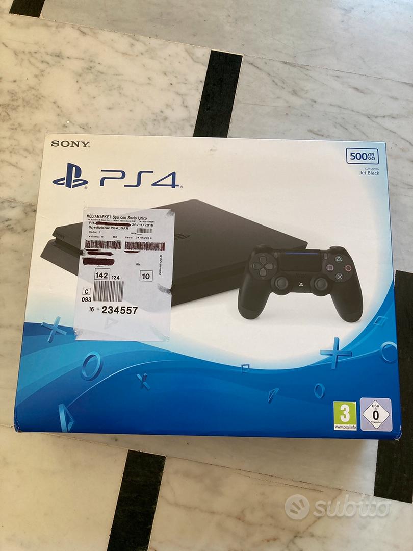 Playstation 4 SLIM Usata 500GB+Dualshock - Console e Videogiochi In vendita  a Roma