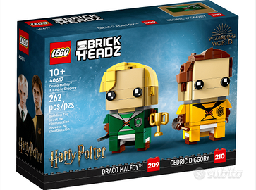 40617 LEGO BrickHeadzDraco Malfoy e Cedric Diggory