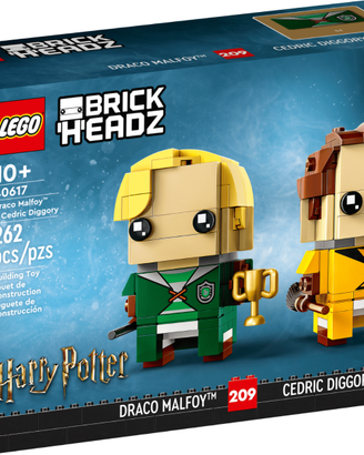 40617 LEGO BrickHeadzDraco Malfoy e Cedric Diggory