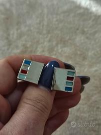 Gemelli da polso smaltati