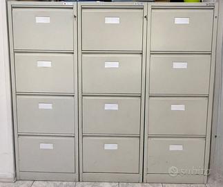 Schedari metallici da ufficio – robusti e capienti