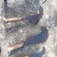 vecchi attrezzi da lavoro 