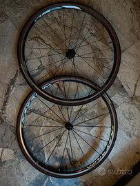 Coppia ruote 11v post shimano RS ant Mavic Ksyrium