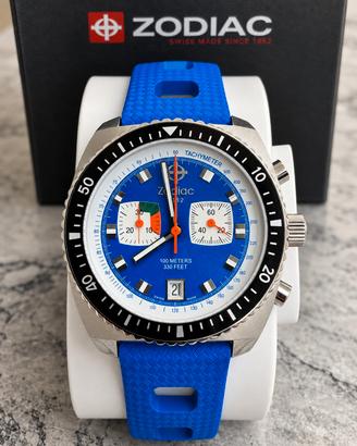 Zodiac Chronograph Swiss Made – Blu 