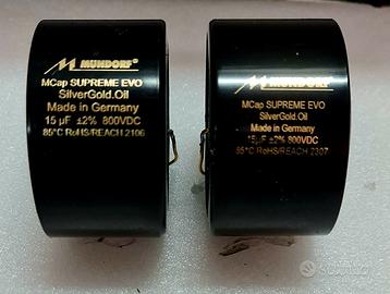 Mundorf Supreme EVO Silver Gold Oil 15 µF  600 V