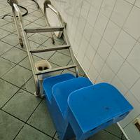 scala piscina acciao + scala pvc