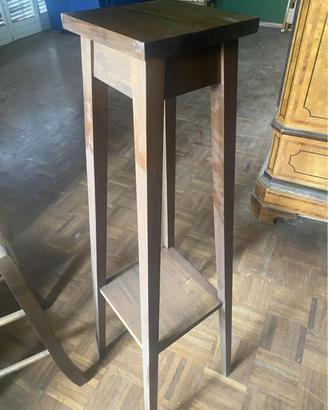 Trespolo porta vaso in legno