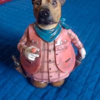 Salvadanaio Cane Sceriffo 