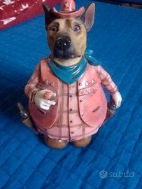 Salvadanaio Cane Sceriffo 