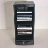 Porta CD in plastica contenitore torre a 20 posti