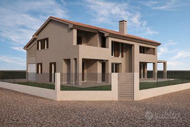 Campodarsego - porzione di bifamiliare al grezzo