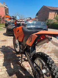 KTM 125 exc  omologata buone condizioni