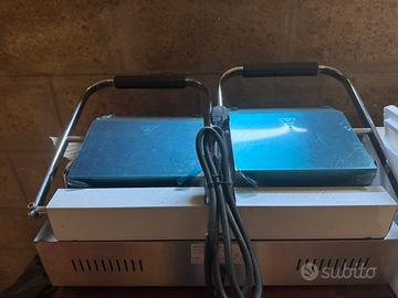 Piastra doppia professionale per panini / toast