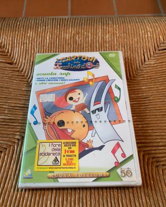 DVD i cartoni dello zecchino d’oro scuola rap vol3