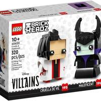 leqo disnev 40620 BrickHeadz crudelia e malefica 