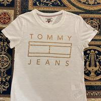 Maglia Tommy Jeans da donna, taglia S, 100% cotone