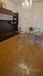 TAVOLO DESIGN ACCIAIO E CRISTALLO 