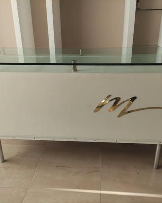 TAVOLO PER NEGOZIO CON CASSETTI