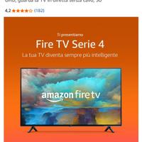 Smart TV Fire TV 43” 4K UHD nuova