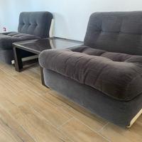 Set poltrone e tavolino Amanta Mario Bellini