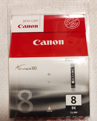 Cartuccia Canon CLI-8 BK Originale Nero