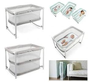 Lettino Chicco Zip&Go:culla, lettino e box 3 in 1