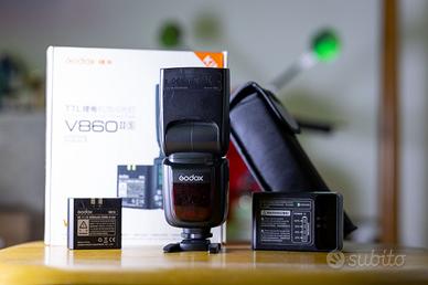 Flash Godox V860II-S TTL lithium battery per Sony
