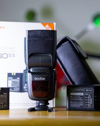 Flash Godox V860II-S TTL lithium battery per Sony