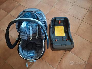 Ovetto Chicco Auto-Fix Gruppo 0+ (0-13 Kg) con Bas