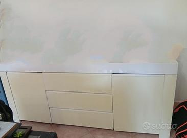 madia buffet mobile bianco  