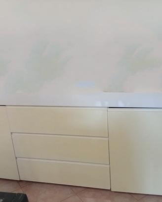 madia buffet mobile bianco  