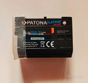 PATONA 1302 Platinum  EN-EL15B EN-EL15a EN-EL15 (2