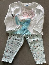 Pigiama bambina Frozen 3/4 anni