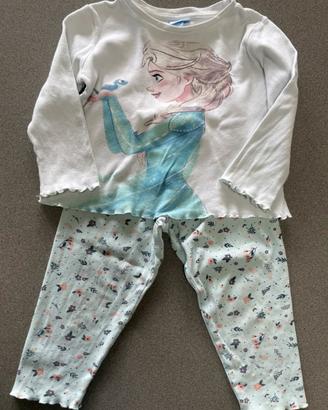 Pigiama bambina Frozen 3/4 anni