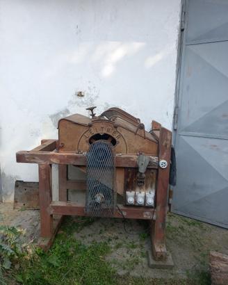 Trebbiatoio grano Leitner e ventoir