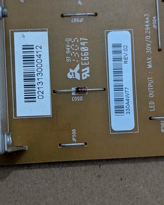 Scheda Alimentazione PSU Toshiba UE-3790-01UN-LF
