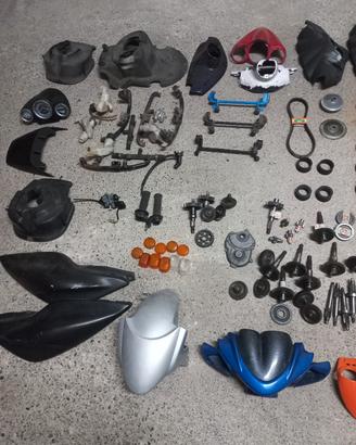  ricambi scooter, f 12, zip, aerox, booster, ...
