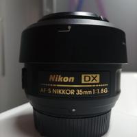 Nikon Obiettivo Nikkor AF-S DX 35mm 1:1,8G, Lunghe