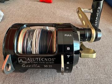 Mulinello pesca drifting Alutecnos gorilla 30 2s