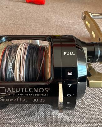 Mulinello pesca drifting Alutecnos gorilla 30 2s