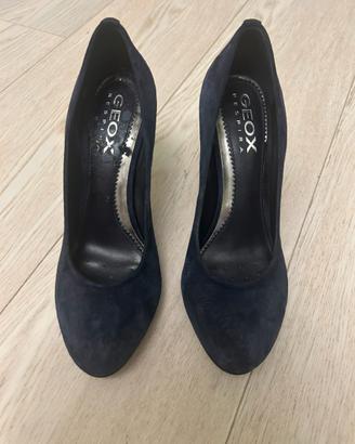 Scarpe decollete blu Geox tg 37