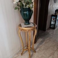 Tavolino alto rotondo