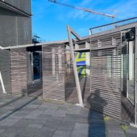 Plateatico/pensilina/frangisole di circa 7x5 m