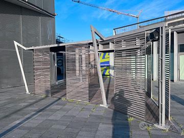 Plateatico/pensilina/frangisole di circa 7x5 m