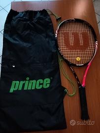 Racchetta da tennis Wilson Blade 25 con sacca