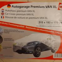 Telone argentato copri auto grande